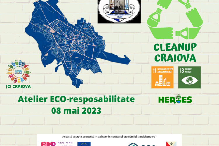 CleanUp Craiova continua seria atelierelor de ecoresponsabilitate