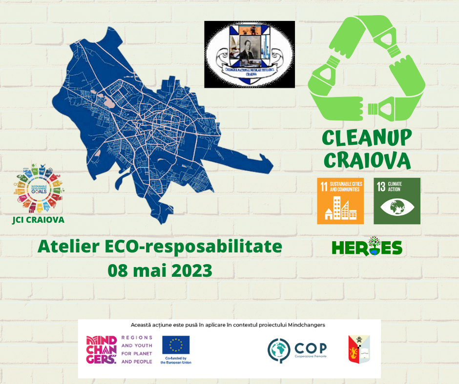 CleanUp Craiova continua seria atelierelor de ecoresponsabilitate